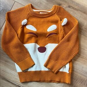 Cat & Jack 3T Orange Knit Sweater